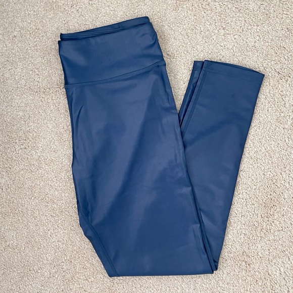 Walk Pop Blue Metallic Legging - Picture 1 of 4